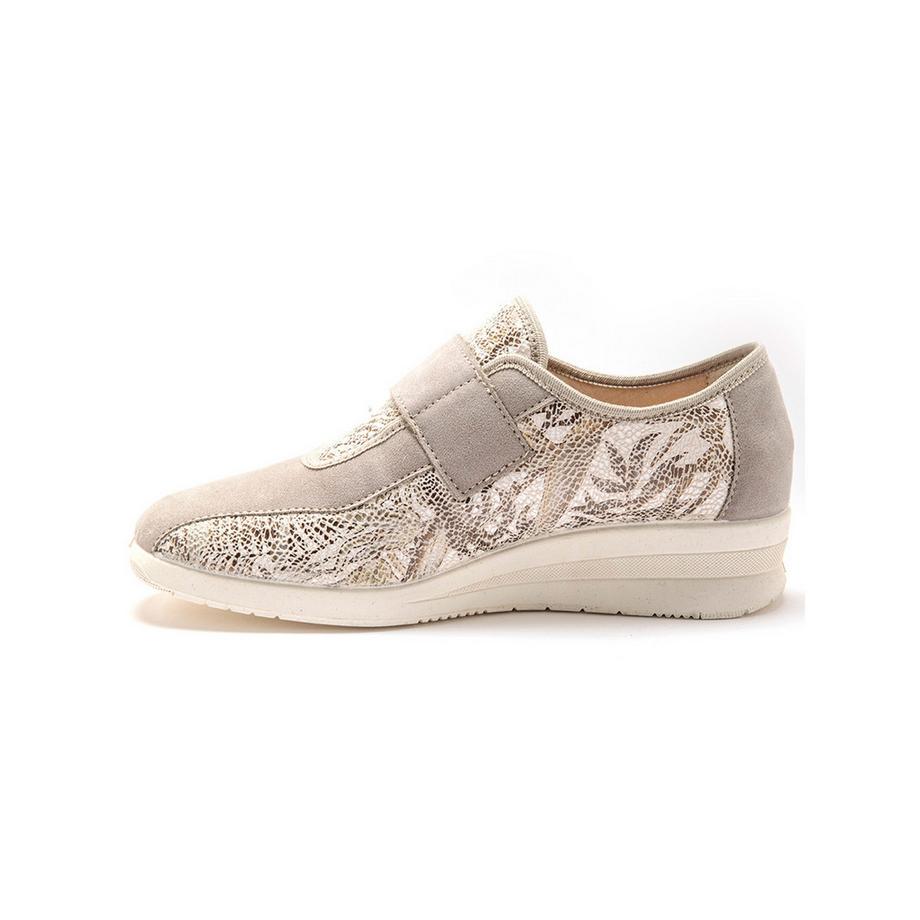 Pédiconfort Derby Chaussures avec Fermeture Auto-agrippante  