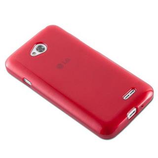 Cadorabo  Housse compatible avec LG L70 (1. SIM) - Coque de protection en silicone TPU flexible au design brossé 