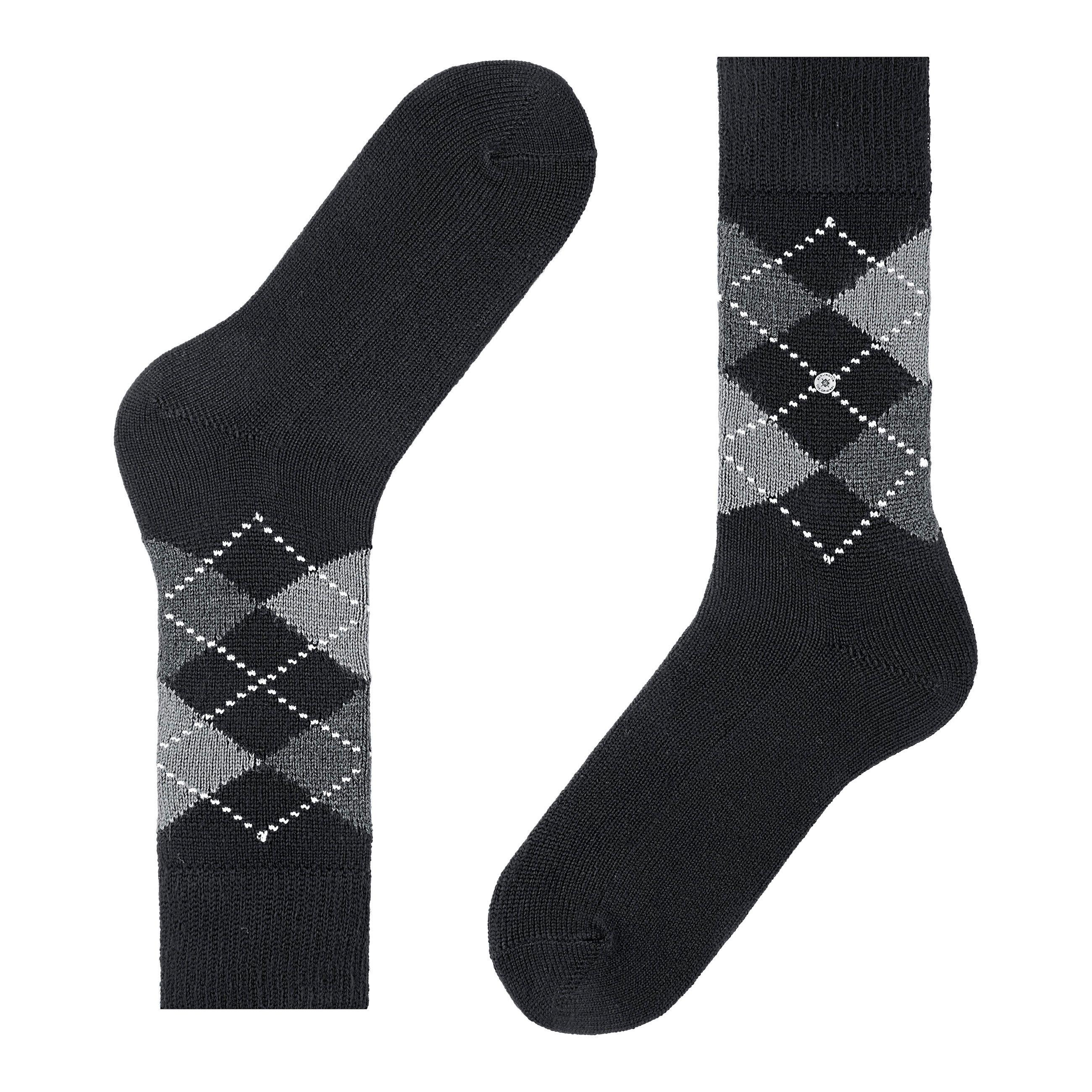 Burlington Preston Chaussettes Motif Losanges  