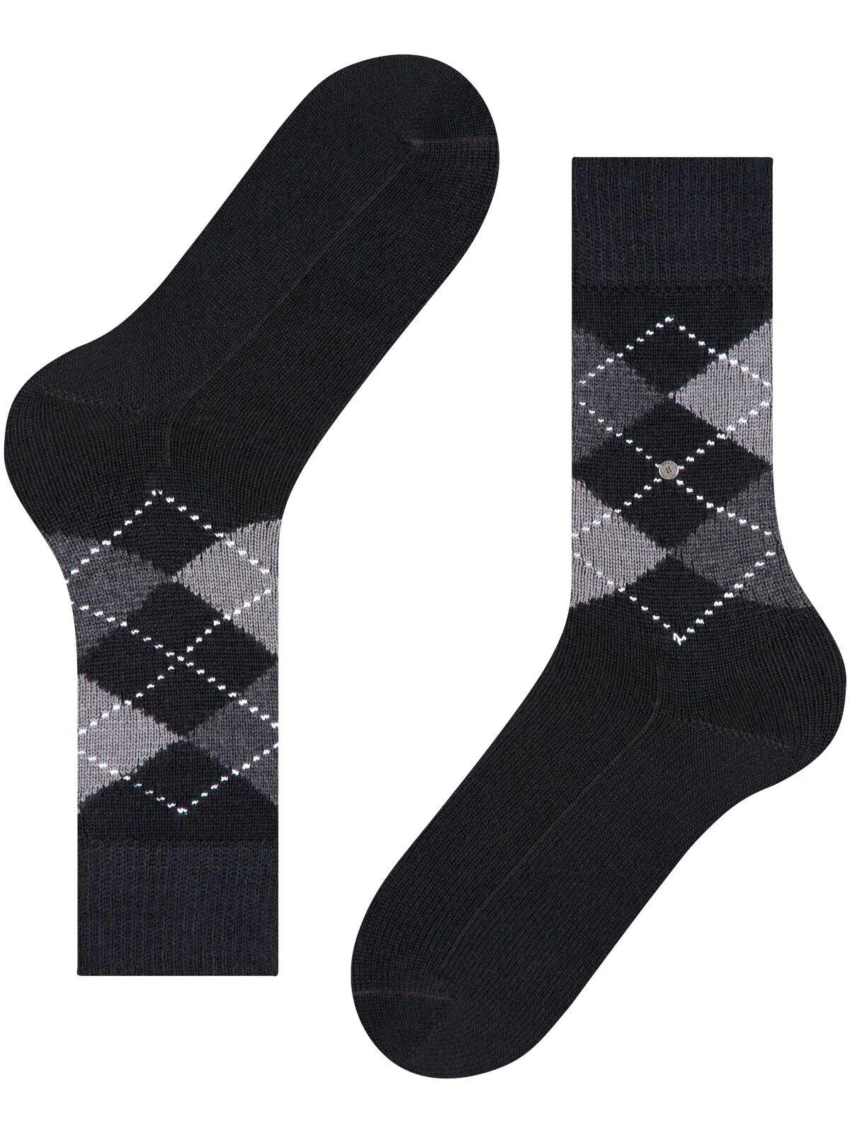Burlington Preston Chaussettes Motif Losanges  