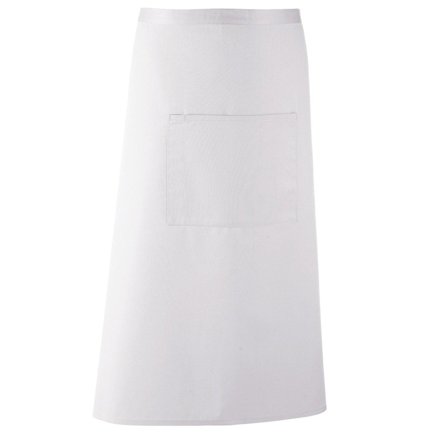 Image of Bar Schürze Unisex Weiss ONE SIZE