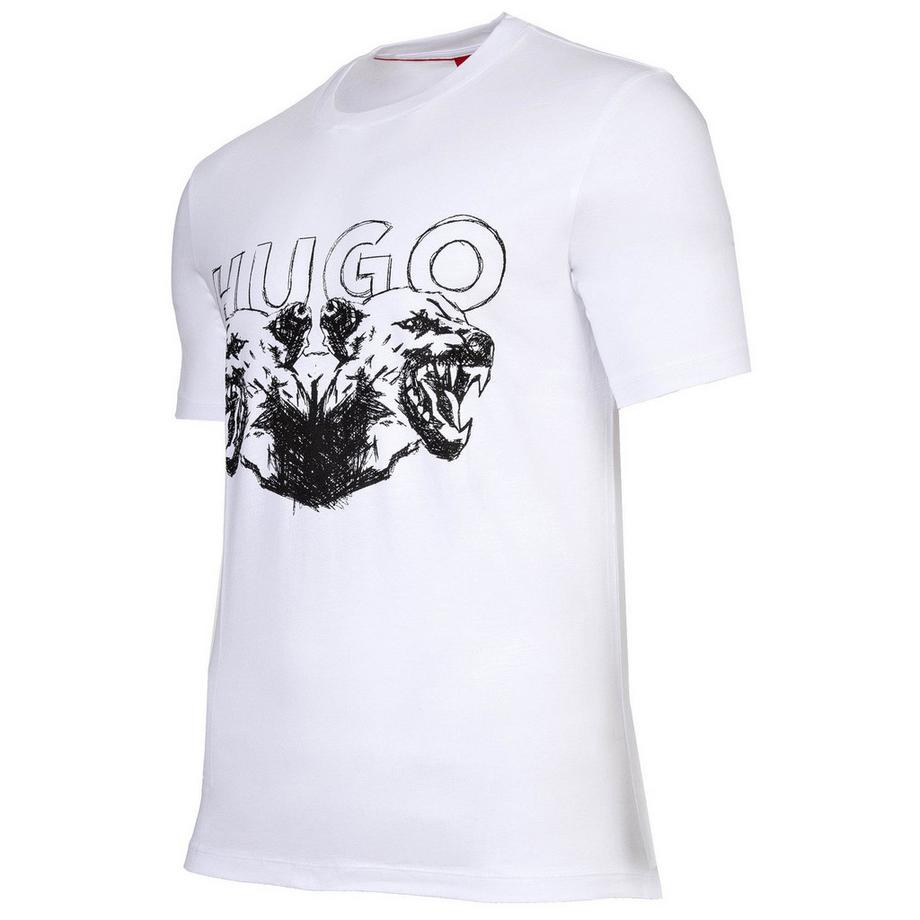 HUGO Durro Graphic Print Comfort Fit T-Shirt 1er Pack  