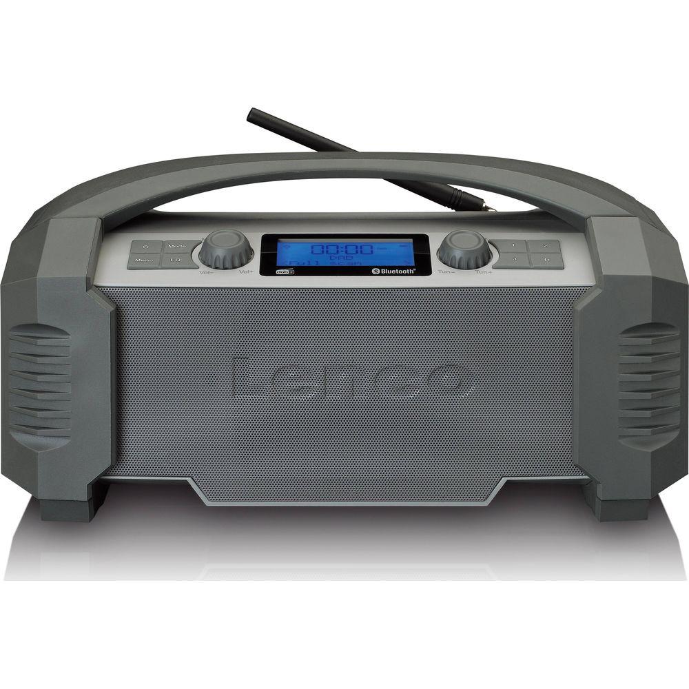 Lenco  Lenco ODR-150GY radio Portatile Analogico e digitale Nero, Grigio 