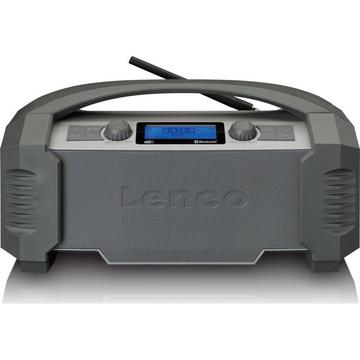 Lenco ODR-150GY radio Portatile Analogico e digitale Nero, Grigio