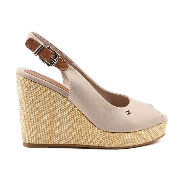 TOMMY HILFIGER  Iconic Elena sling back wedge-38 