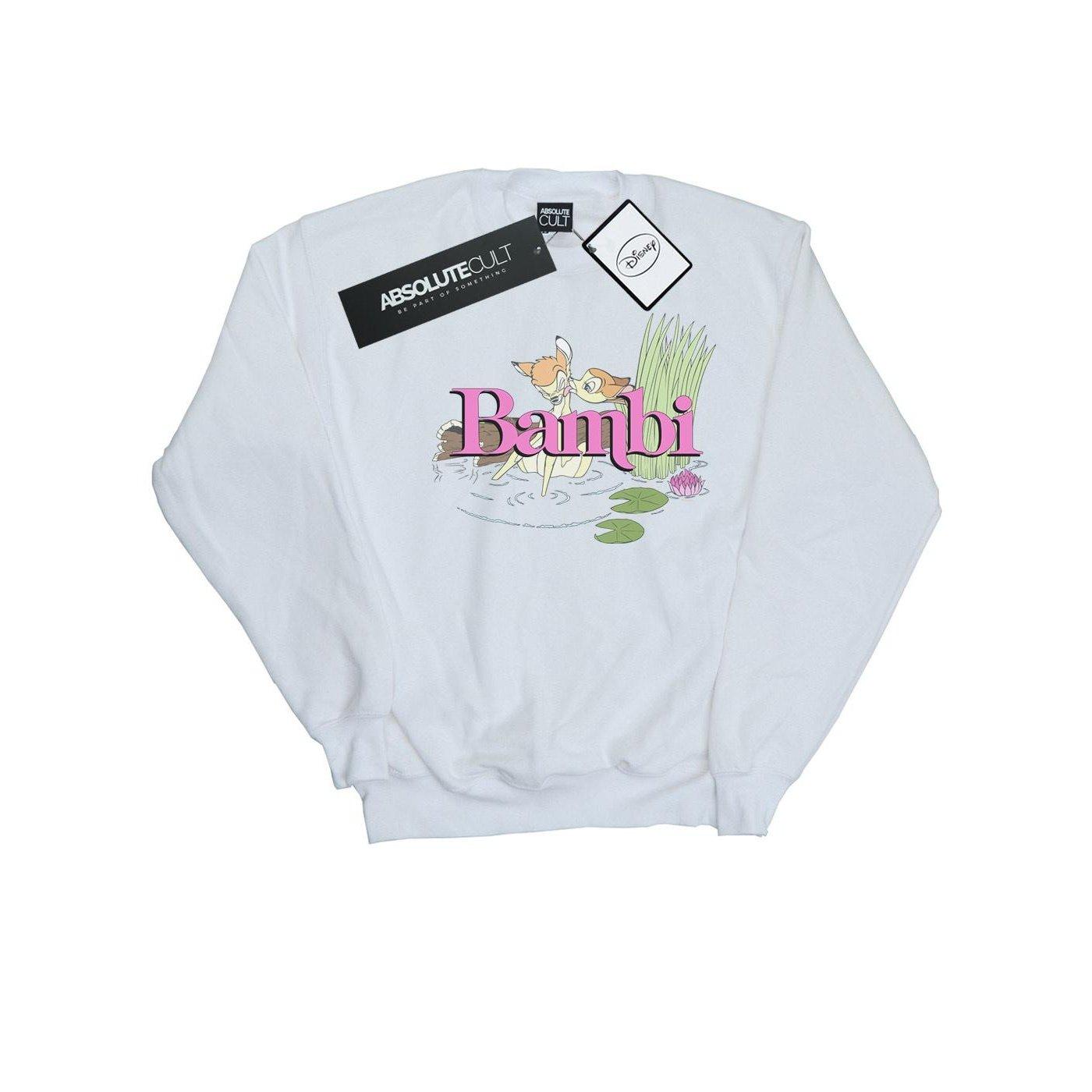 Image of Bambi Kiss Sweatshirt Unisex Weiss 116