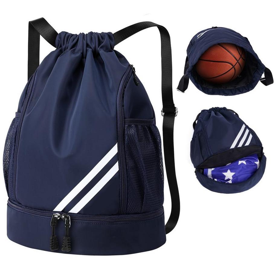 Only-bags.store Sportlicher Kordelzug Rucksack mit grosser Kapazität  