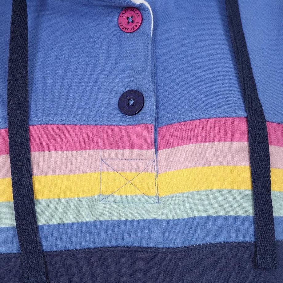 Lazy Jacks Sweatshirt Col Boutonné  