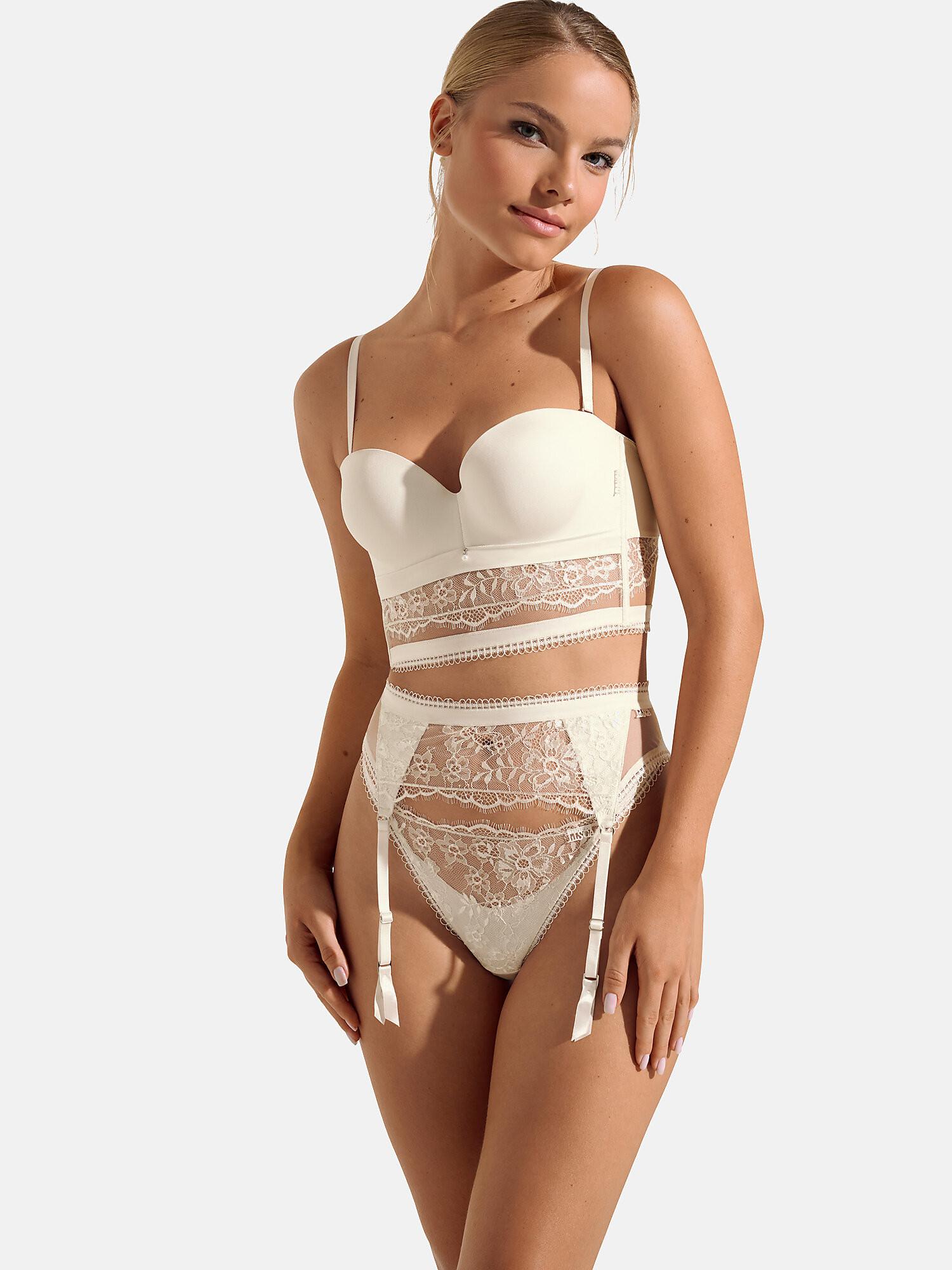 Lisca  Reggiseno a balconcino bustier preformato Daydream matrimonio 