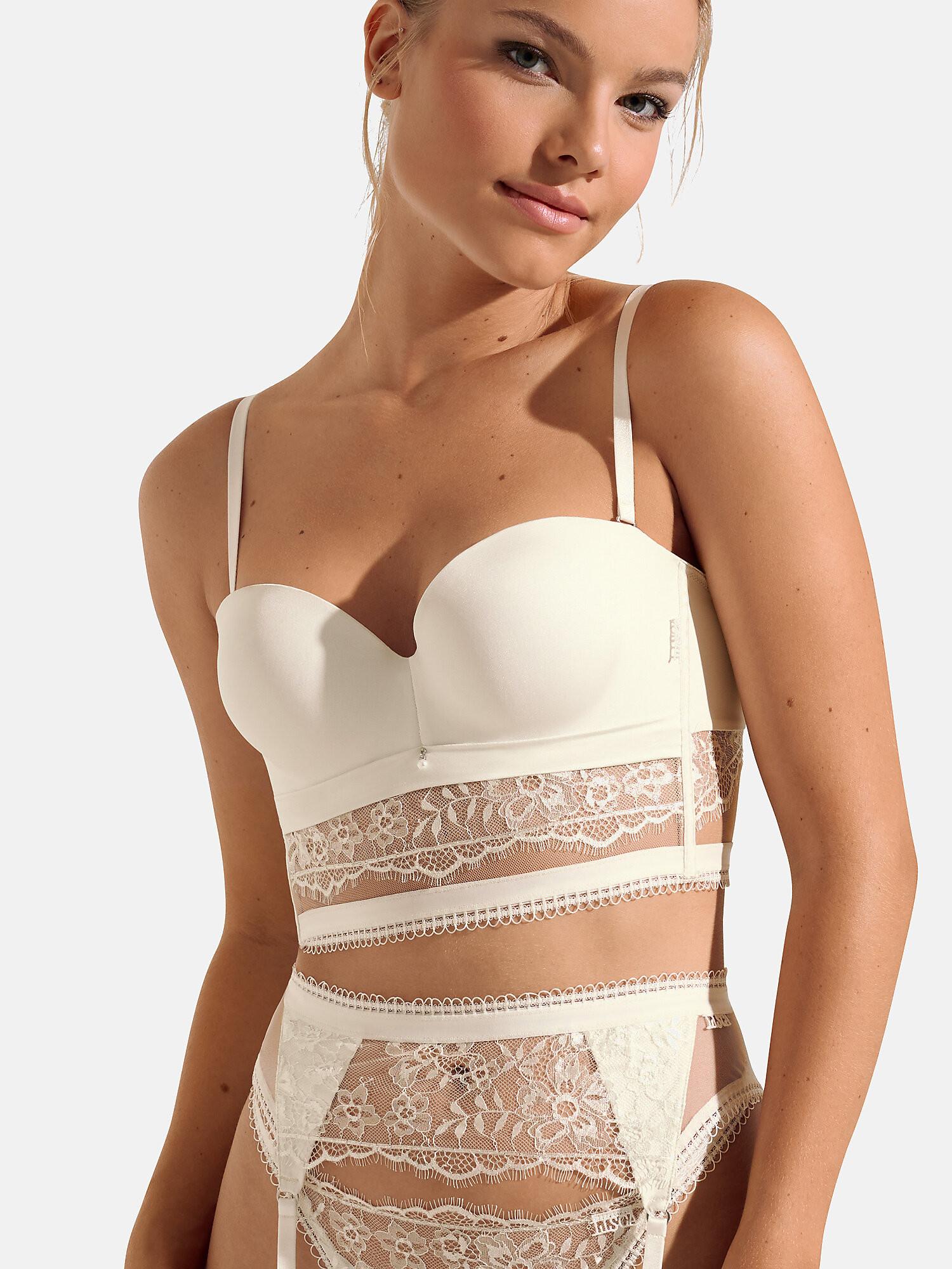 Lisca  Reggiseno a balconcino bustier preformato Daydream matrimonio 