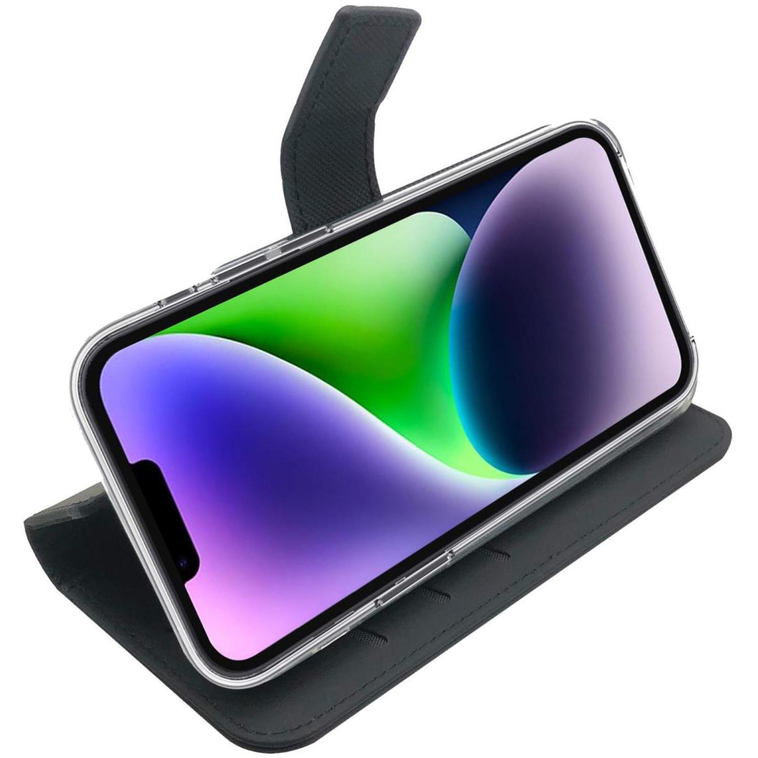 Celly  Wallet Case iPhone 14 Plus Schwarz 