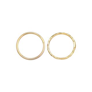 Elli  Ring Elli Ring Stapelringe Stacking Bandring 2Er Set 925 Silber 