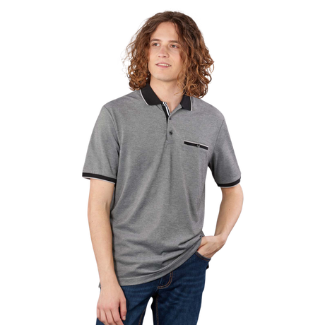 BRAX Petter Ultra Light Polo Shirt con Taschino sul Petto  