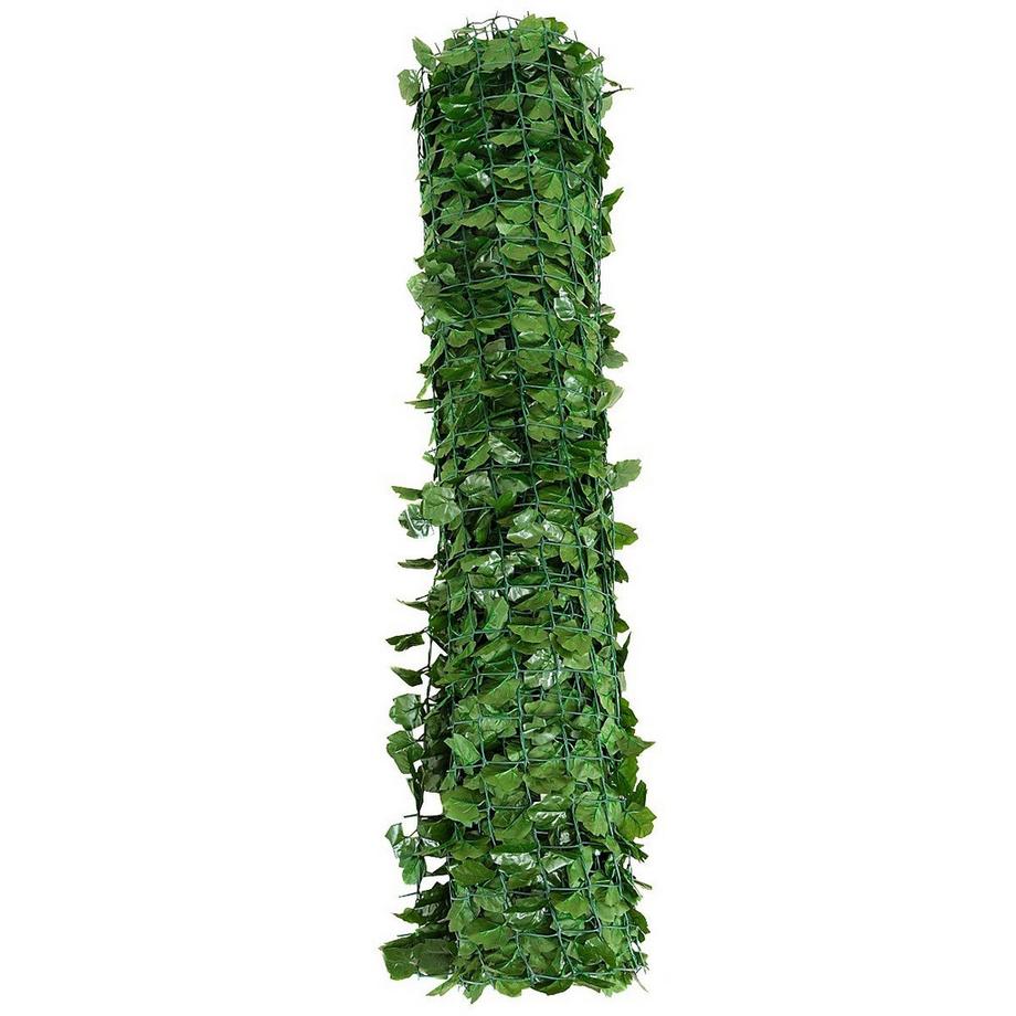 Northix  Künstliches Pflanzenwand Hecke Efeublättern Sichtschutz Heckenpflanze Outdoor & Indoor Gartenzaun 150 x 300cm 