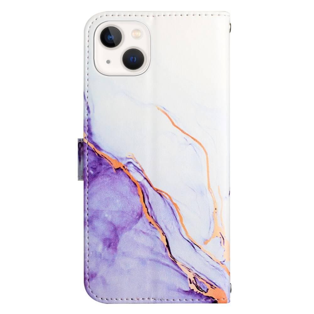 Cover-Discount  iPhone 15 Plus - Etui Hülle Mit Umhängeband Marble 