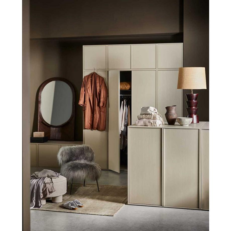 mutoni Schrank Daily Double Kiefer dakargrau 100x110  