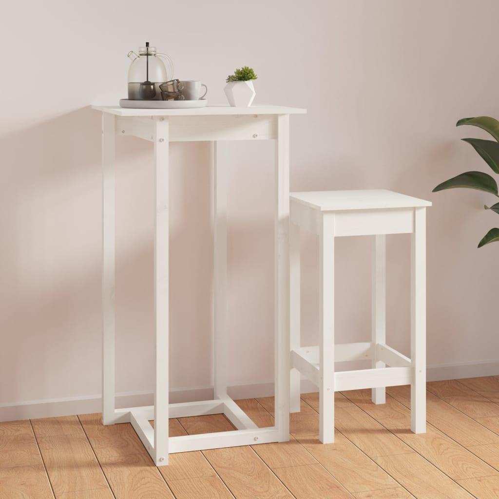 VidaXL Table de bar bois  