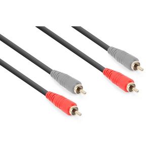 Vonyx  Vonyx CX340-1 Audio-Kabel 1,5 m 2 x RCA Schwarz 