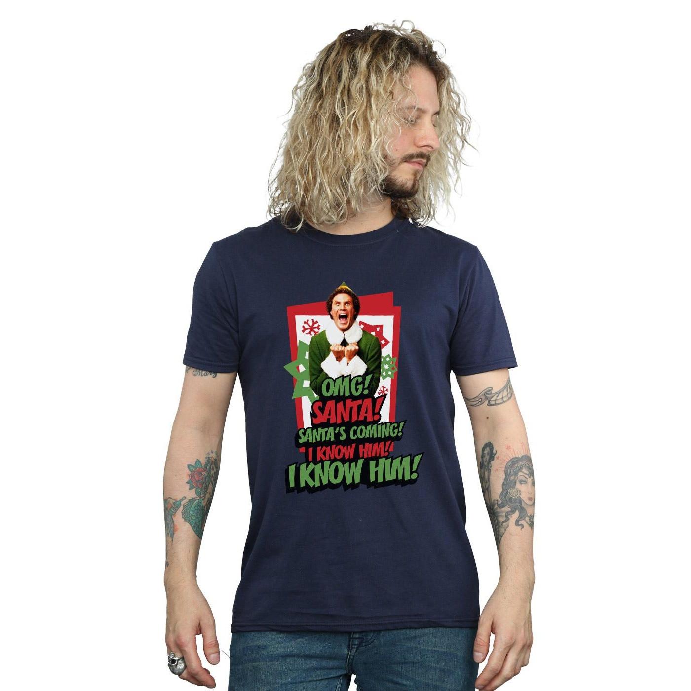 Elf  Tshirt OMG SANTA 