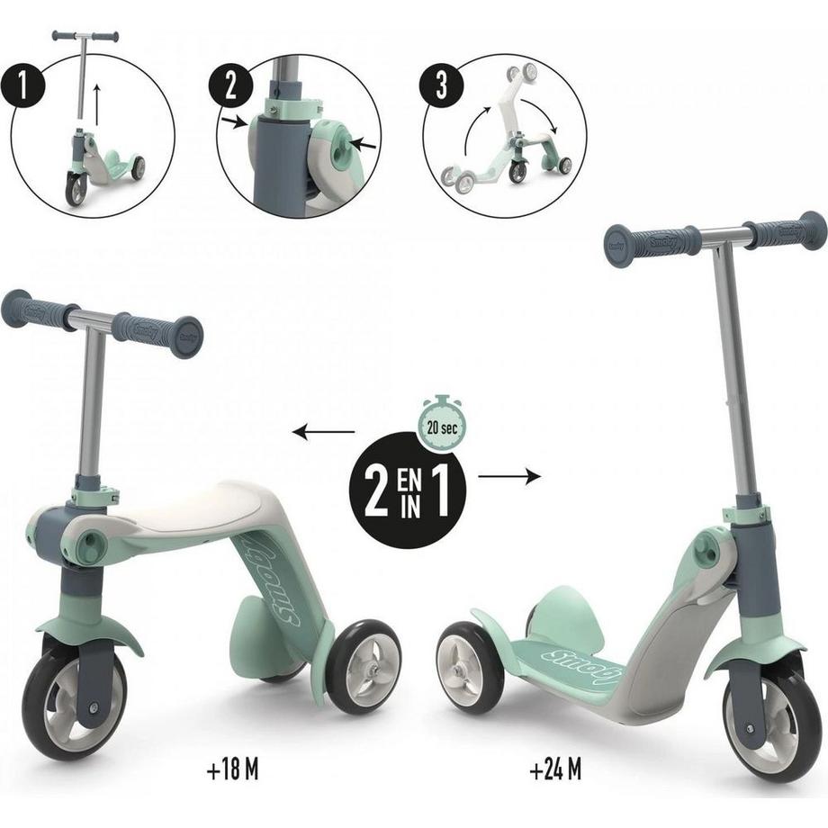 Smoby  2in1 Scooter 