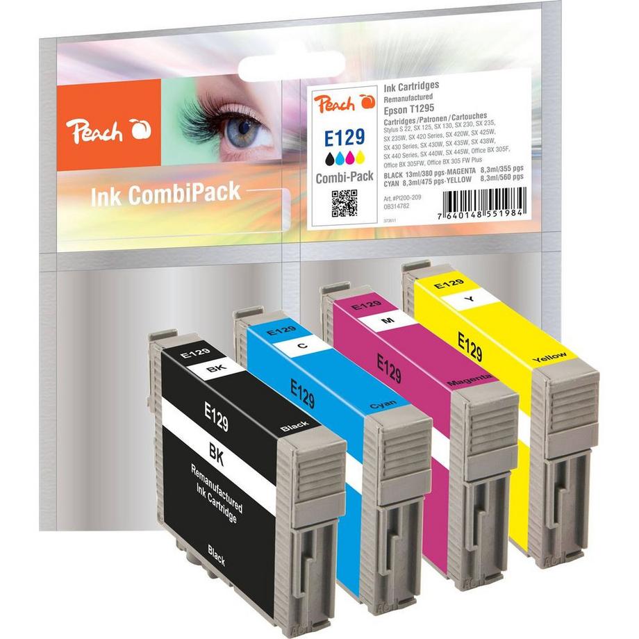 Peach  Tinte SX420W Multi-Pack T1295 BlackCyanMagentaYellow 