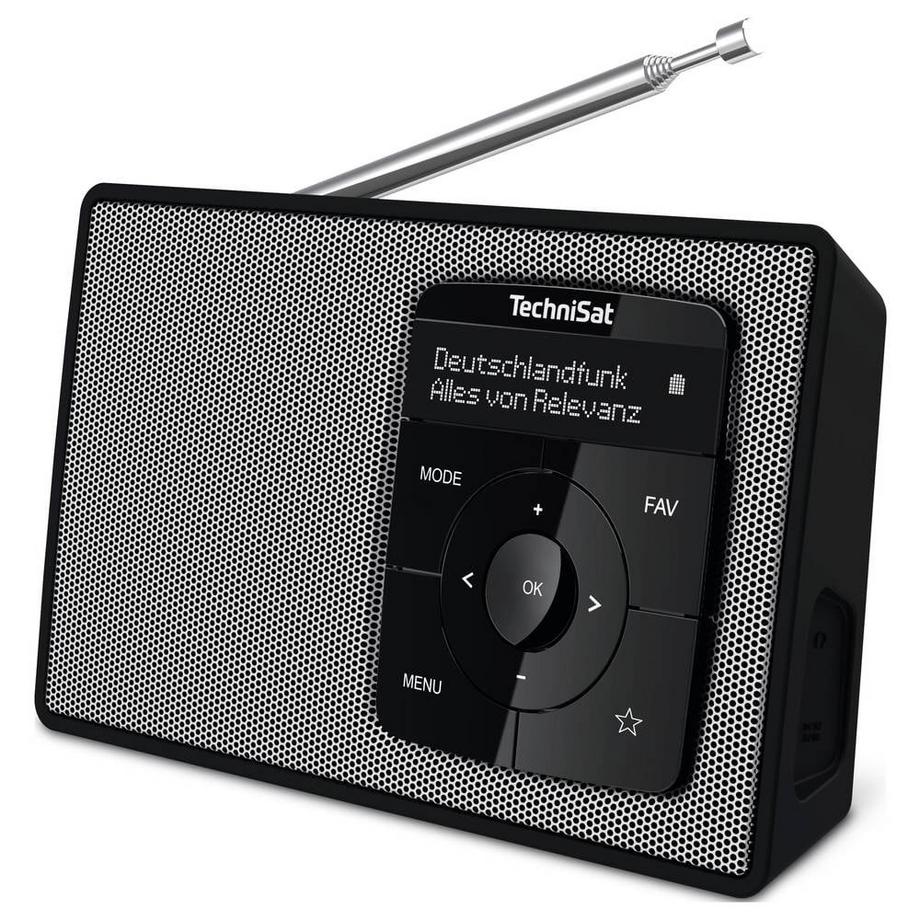 TechniSat  Radio - radio DAB+/FM portable avec batterie 