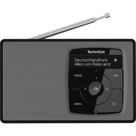 TechniSat  Radio - radio DAB+/FM portable avec batterie 