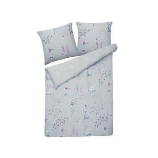 Beliani Ensemble de housses de couette en Satin de coton Traditionnel EVERGREEN  