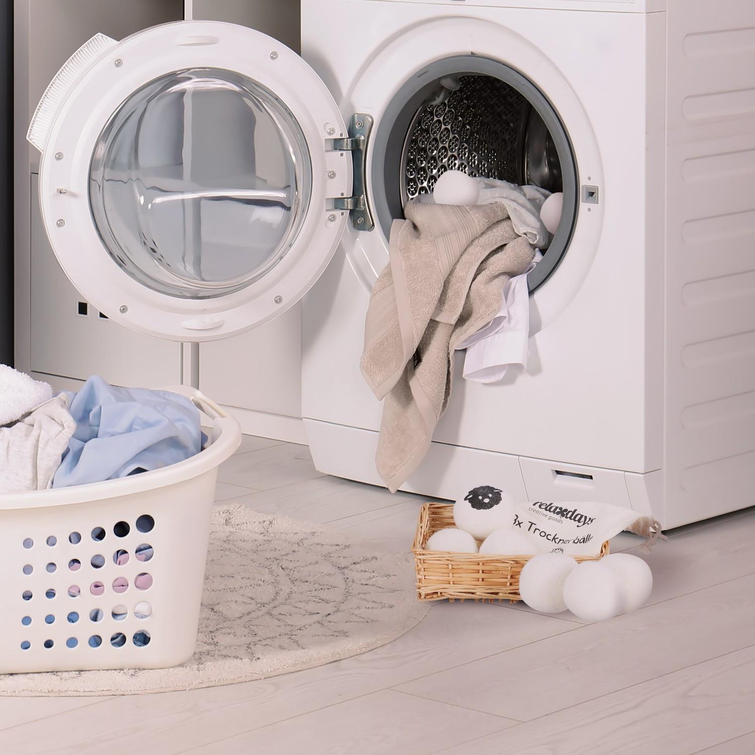 Northio Schafwoll-Trockenbälle 8er-Set  