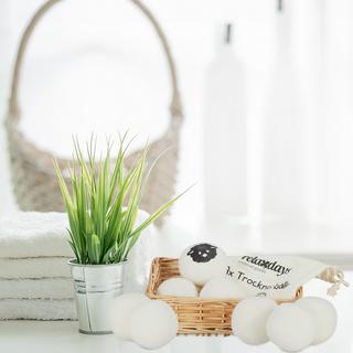 Northio Schafwoll-Trockenbälle 8er-Set  