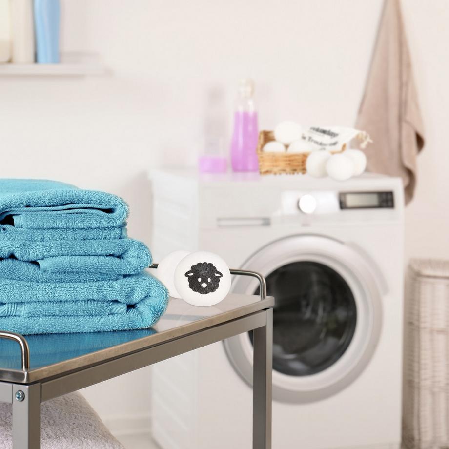 Northio Lot de 8 boules de séchage en laine de mouton  