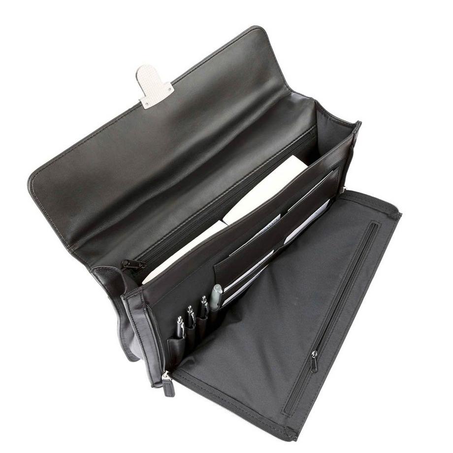 Dermata Lederwaren Cartella Nappa Pelle Bovina 36.5cm  