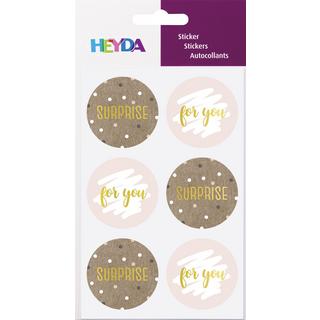 HEYDA  HEYDA 203780821 sticker decorativi Multicolore 6 pz 