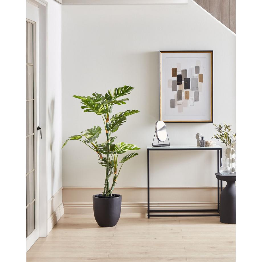 Beliani Plante artificielle en Matière synthétique MONSTERA PLANT  