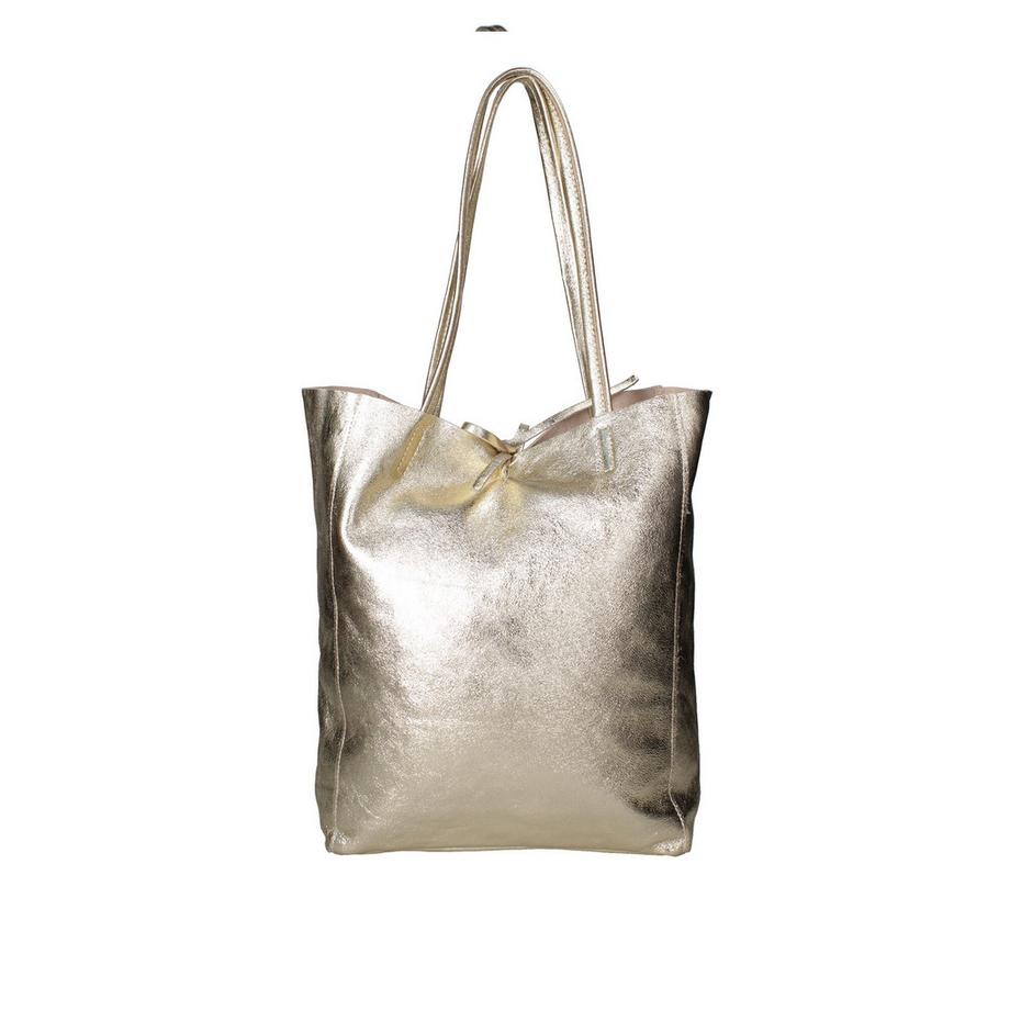 Gave Lux Shopper-Tasche mit Leder-Kordelzugverschluss  