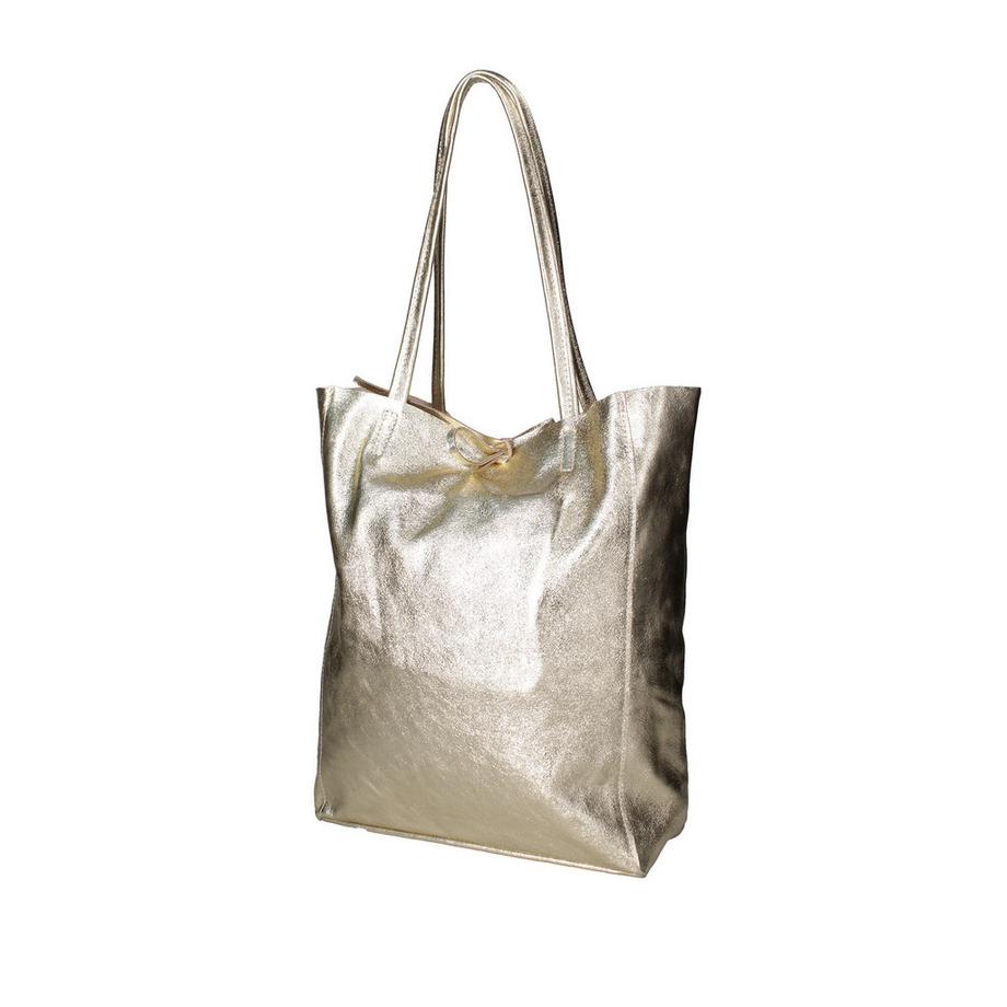 Gave Lux Shopper-Tasche mit Leder-Kordelzugverschluss  
