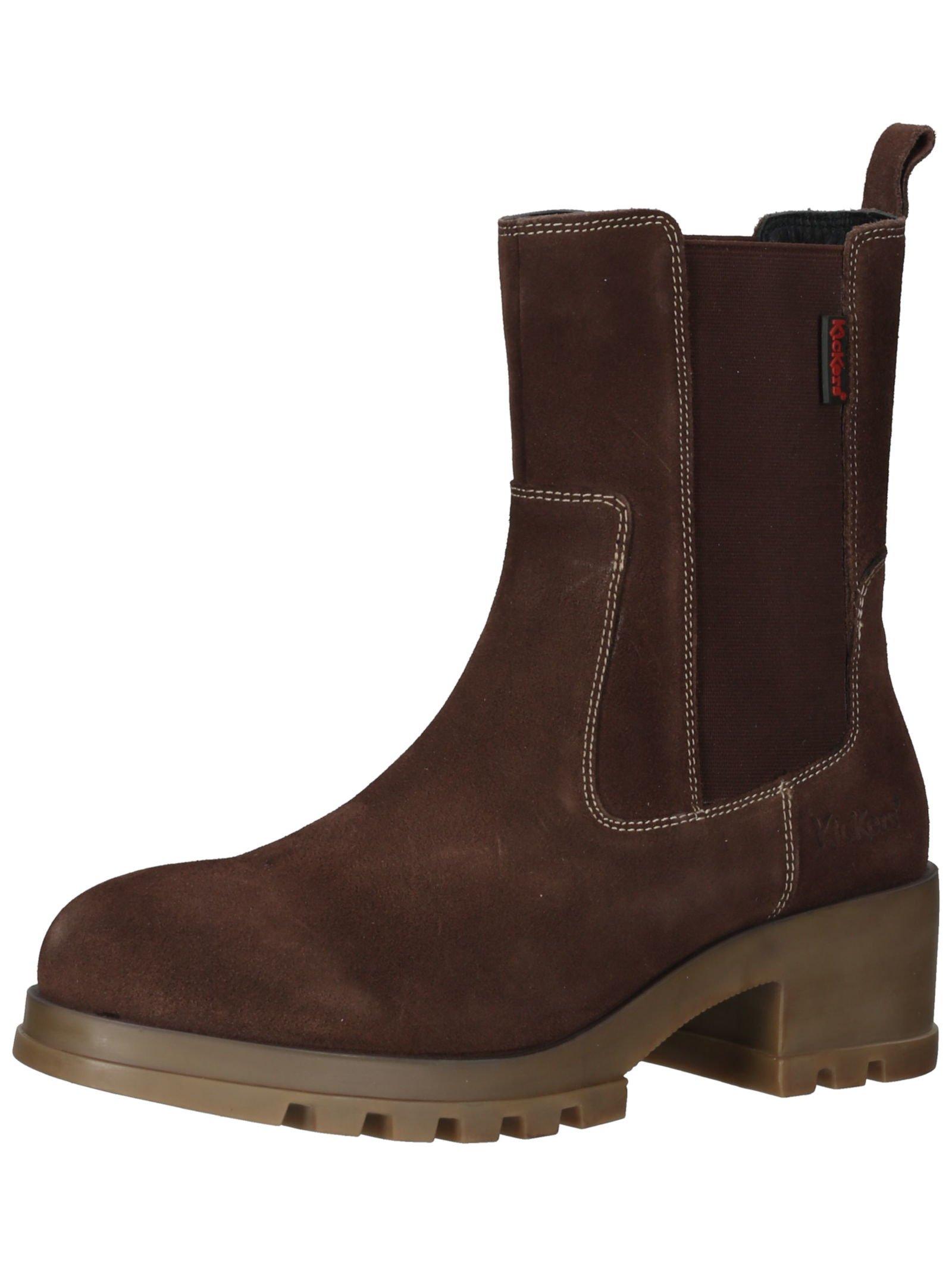 Image of Stiefelette Damen Braun Bedruckt 37