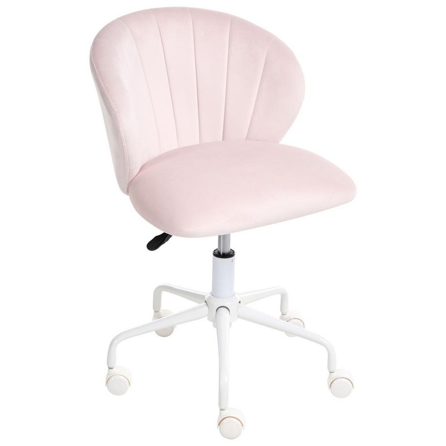 Chaise de bureau en Velours  CHEERFUL