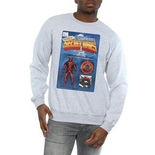 MARVEL  Deadpool Secret Wars Action Figure Sweatshirt 