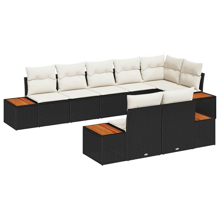 Divano da esterno Polyrattan