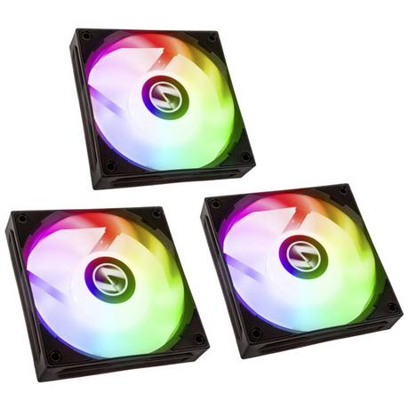 LIAN-LI  Lüfter, 3er Pack inkl. Controller - 120mm 