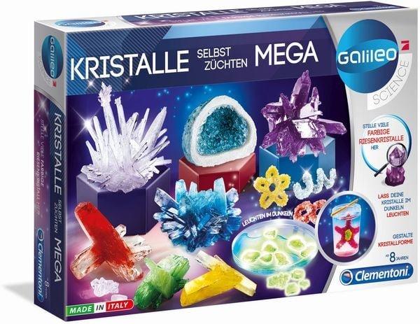 Clementoni  Kristalle selbst züchten Mega (Experimentierkasten) 