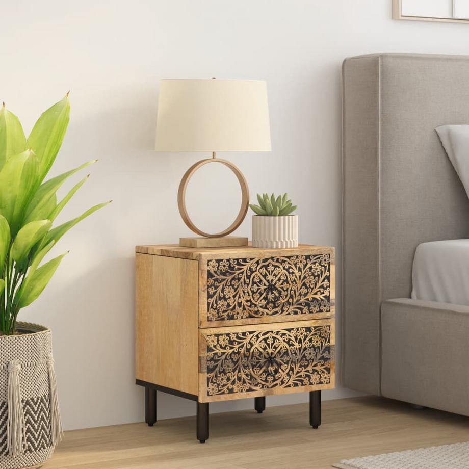 VidaXL Nachttisch holz  