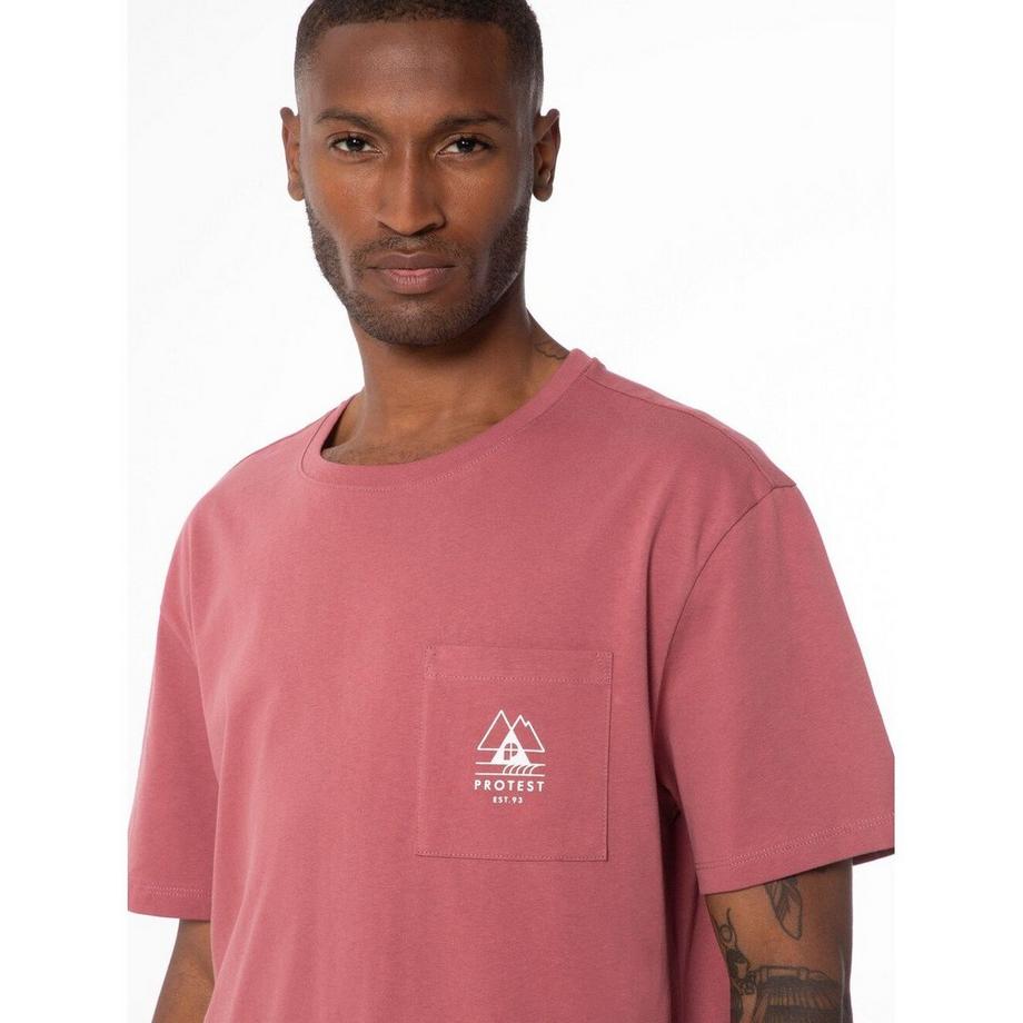 PROTEST Isiah Loose Fit T-Shirt avec Poche Poitrine  