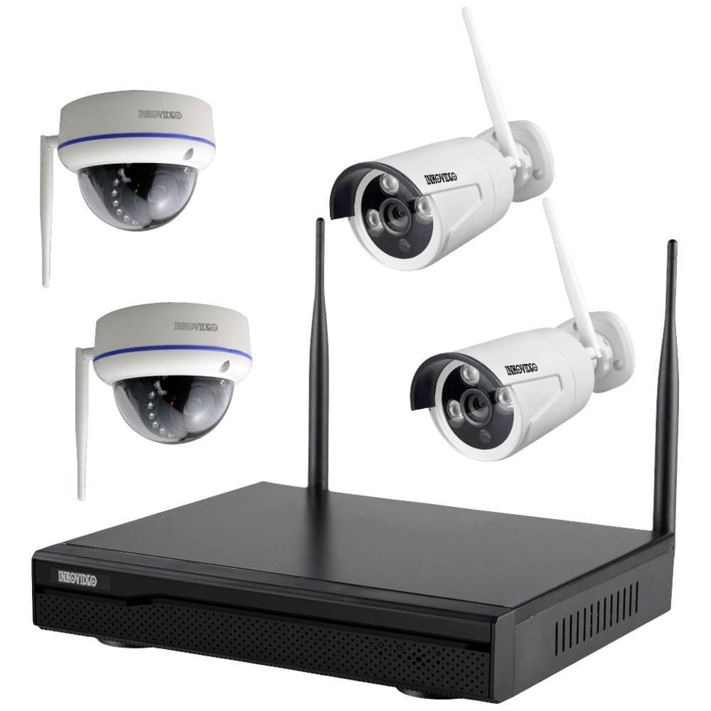 Inkovideo  Inkovideo SET complet de surveillance WLAN 4 canaux 