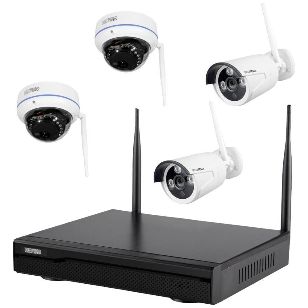 Inkovideo  Inkovideo IP-Set con 4 camere in22md 