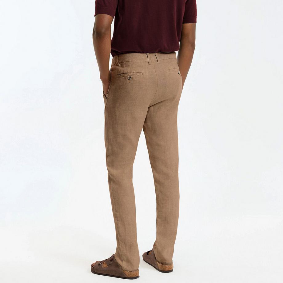 La Redoute Collections Pantalon droit en lin  