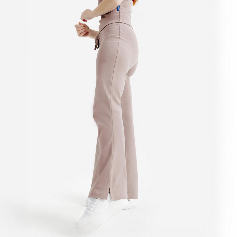 DECATHLON  Leggings donna svasati cotone 