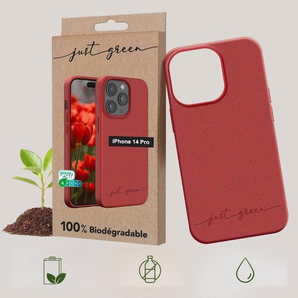 Just green  Cover biodegradabile per iPhone 14 Pro 