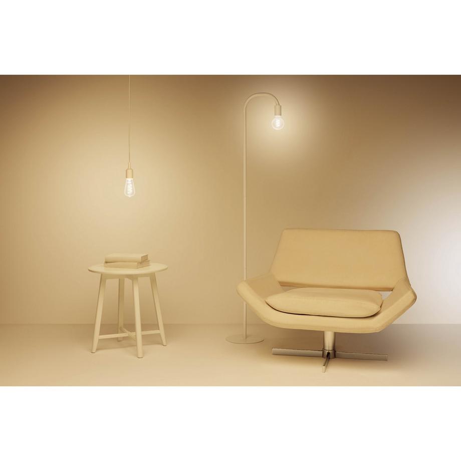 WIZ WiFi Smart LED E27 ST64 40W Filamento Colore + Bianco caldo-freddo 470lm  